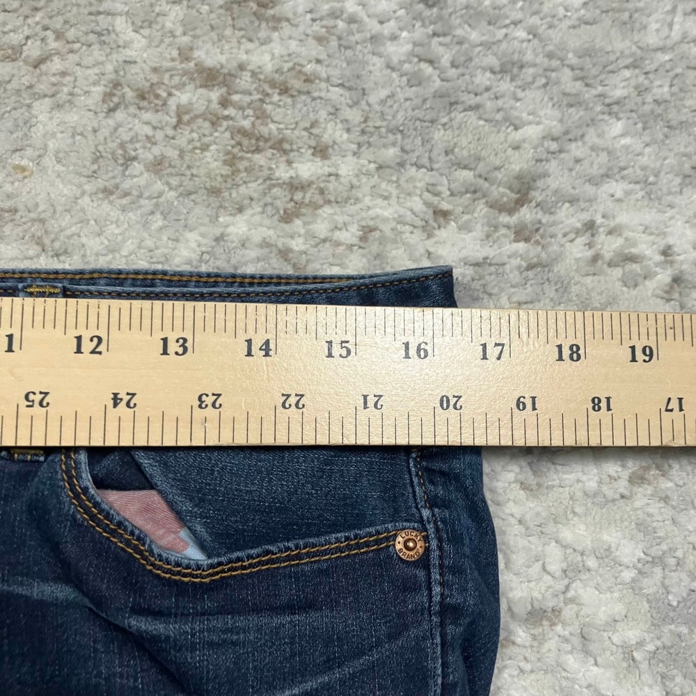 Lucky Brand Lola Straight Jeans Womens 10 30 Blue Denim Classic Fit - Picture 11 of 14